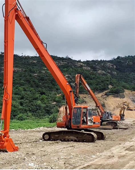 long reach arms for excavators